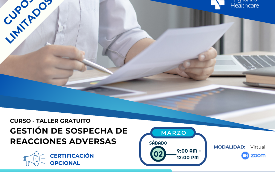 Curso-Taller Gratuito «Gestión de Sospecha de Reacciones Adversas (RAMs)»