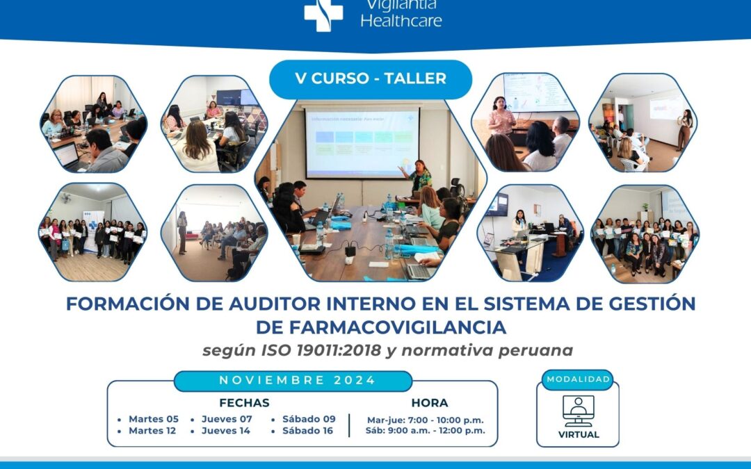 V Curso-Taller «Formación de Auditor Interno en el Sistema de Gestión de Farmacovigilancia»