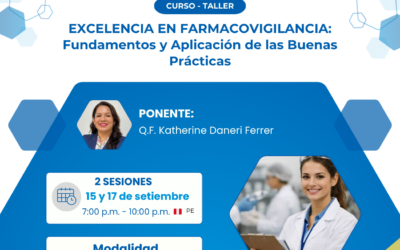 Taller Virtual Gratuito «Excelencia en Farmacovigilancia: Fundamentos y Aplicación de las Buenas Prácticas»